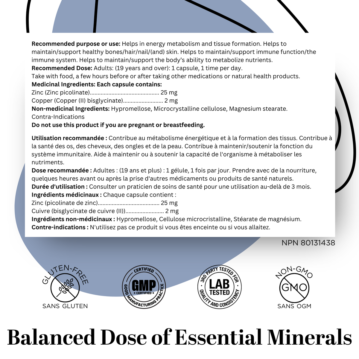 Zinc Picolinate with Copper